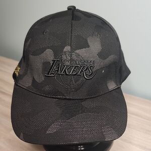 Lakers‎ Black Camouflage Cap